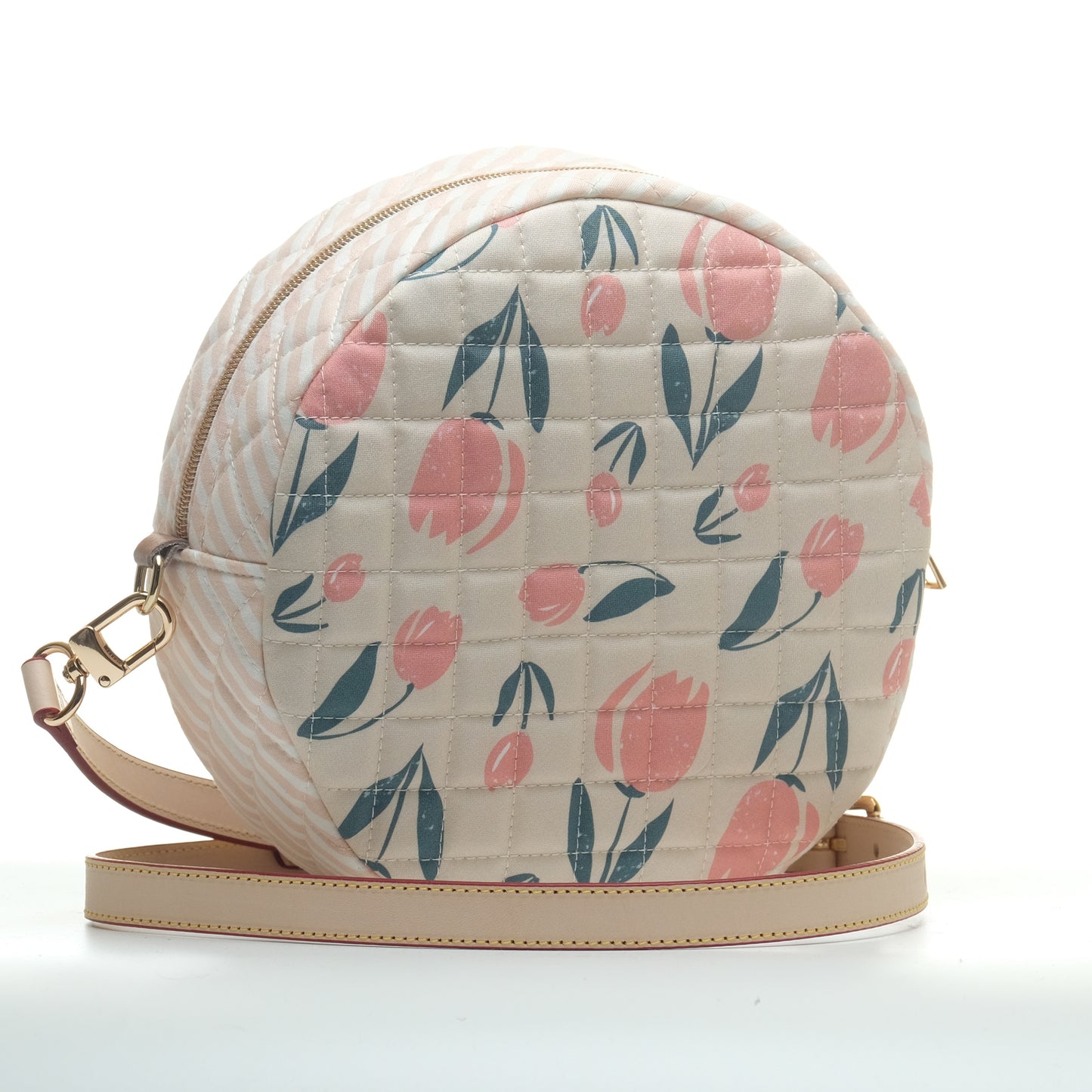 Putar Crossbody Bag (Pink Flower)