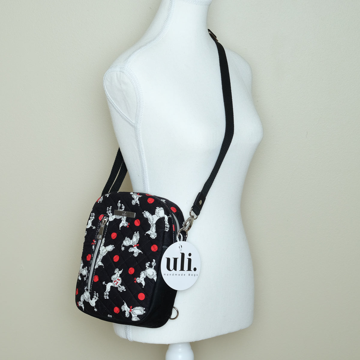 Ragam Convertible Bags (Black, poodle)