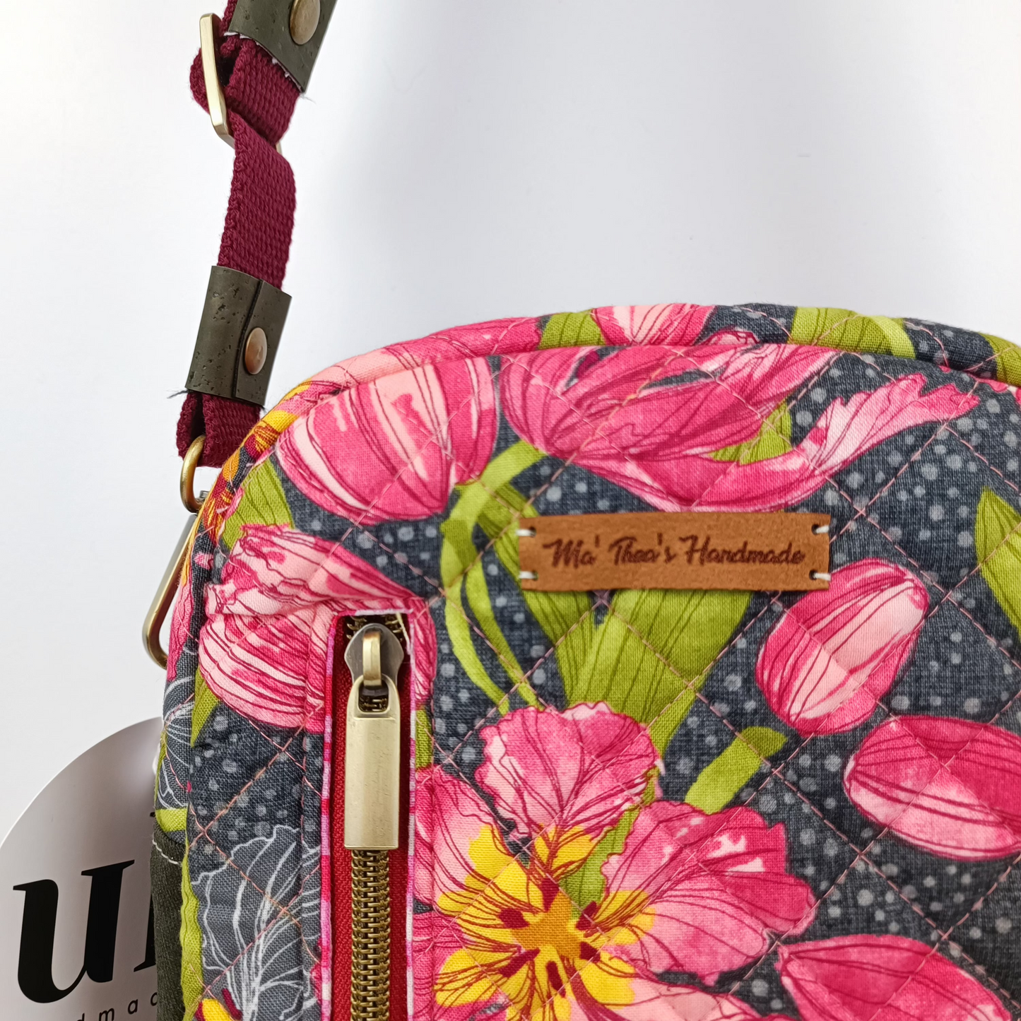 Ragam Convertible Bags (Red Flower)