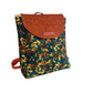 Karvi Quilted Mini Backpack (Fall Leaves)