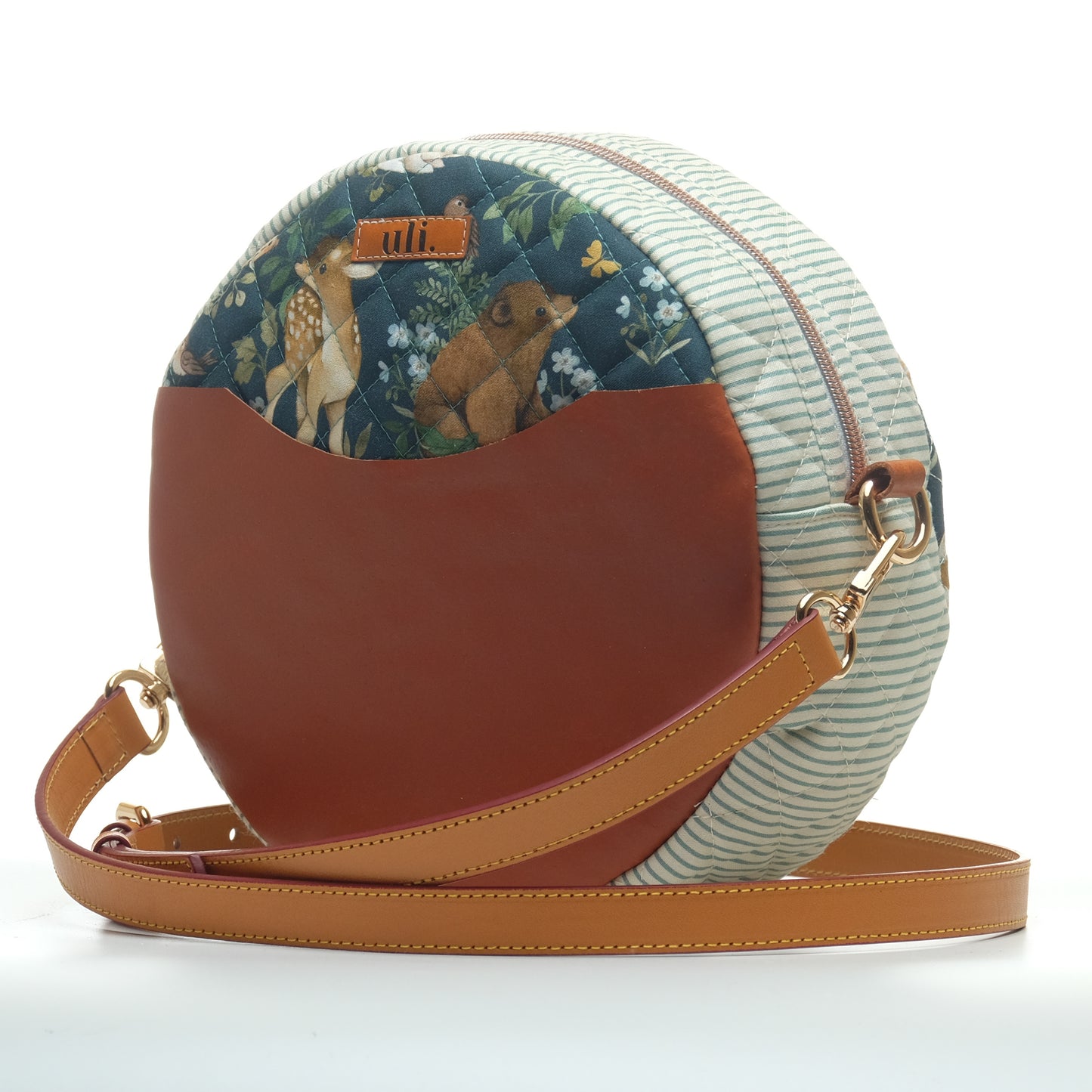 Putar Crossbody Bag (Animals - dark)