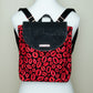 Cork Quilted Mini Backpack (Sexy Red Lips)