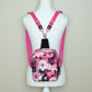 Ragam Convertible Bags (Black, Pink Flowers)