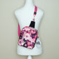 Ragam Convertible Bags (Black, Pink Flowers)