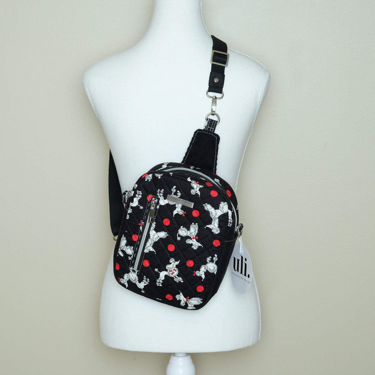 Ragam Convertible Bags (Black, poodle)