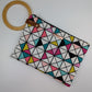 Quilted Wooden Pouch (Geometry)