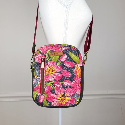 Ragam Convertible Bags (Red Flower)