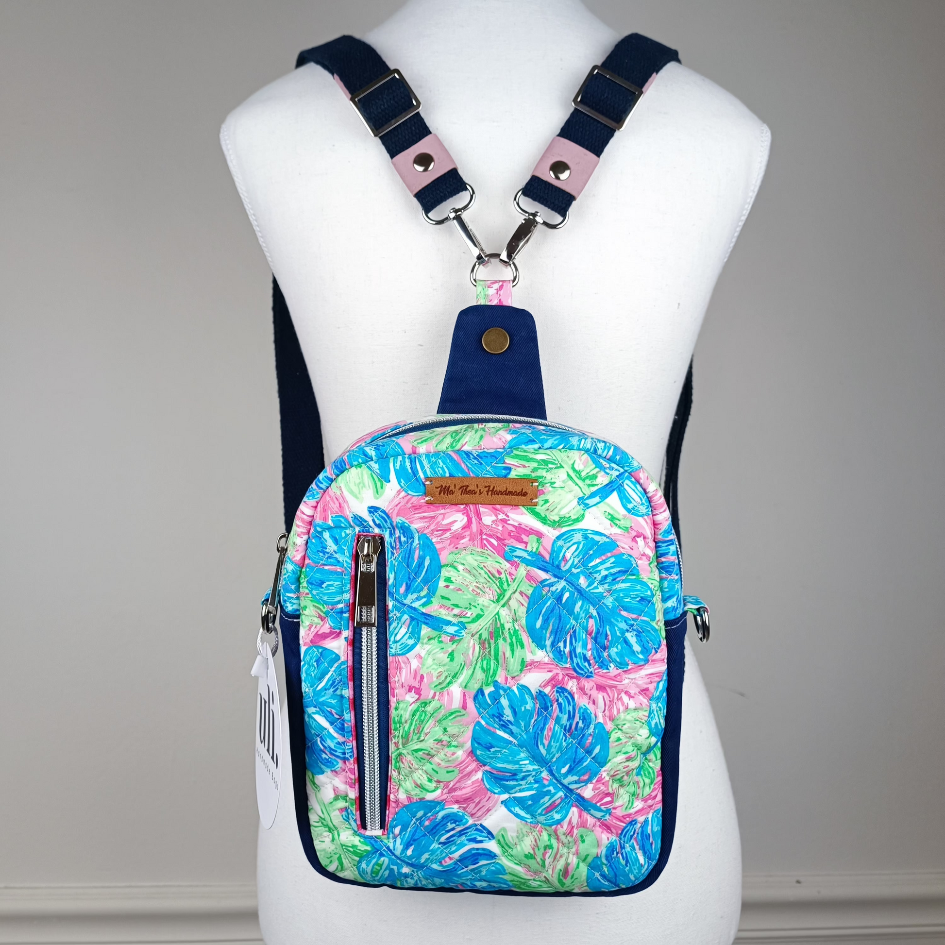 monstera purse Ragam Convertible Bags (Monstera) – Uli Bags